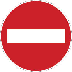 Señal R.2 Contramano